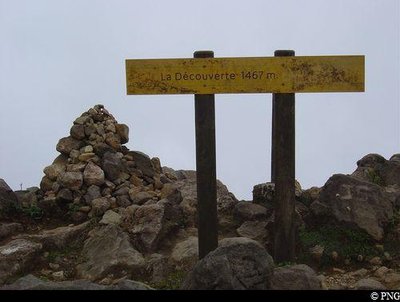 sommet de la Soufrière : "la Découverte"