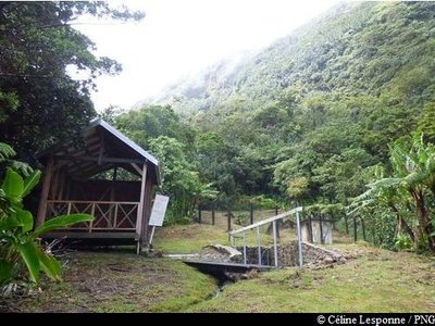 le site des Bains Chauds