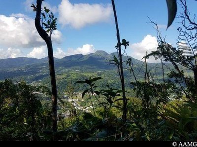 Vue sur le massif de la Soufrière